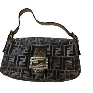 Fendi Baguette Glitter bag